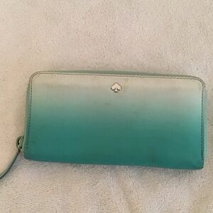 Kate Spade Blue Ombre Wallet